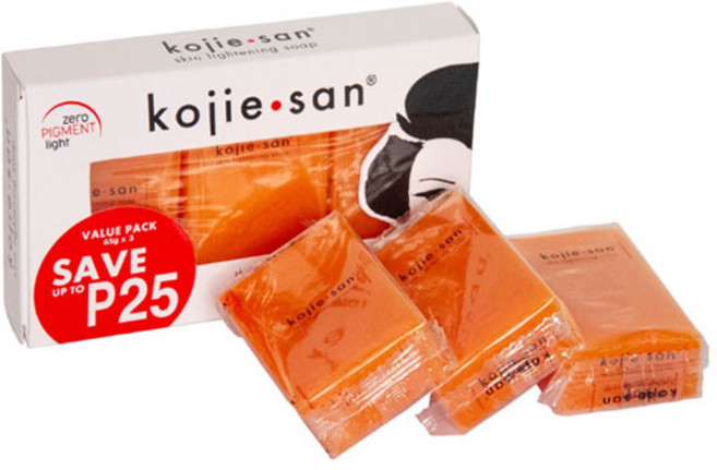 겟겟 필리핀 비누 Kojie San Soap, 65g, 3개입