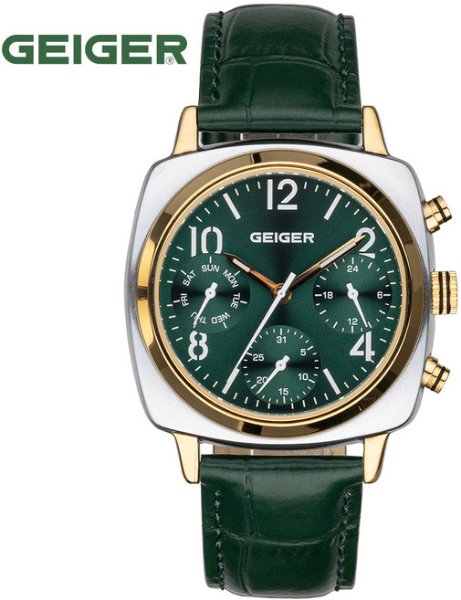 가이거 멀티 컬러 가죽시계 GE1257