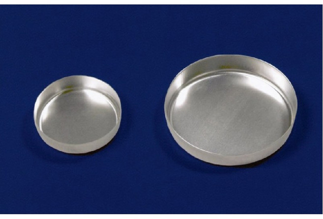 일회용 매끄러운 벽 알루미늄 웨잉디쉬 Disposable Smooth-Walled Aluminum Weighing Dishes / Eagle제품, 80mL [EG.D70S-100], 100/PK, Ø73 x 17mm (2.5g)
