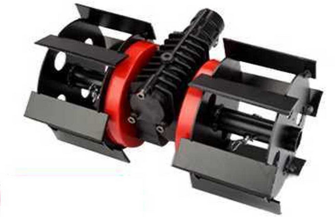 예초기 교체 쟁기 농사용 밭갈기 로타리 고랑 헤드 도랑 강력 제초 휠 폭30cm