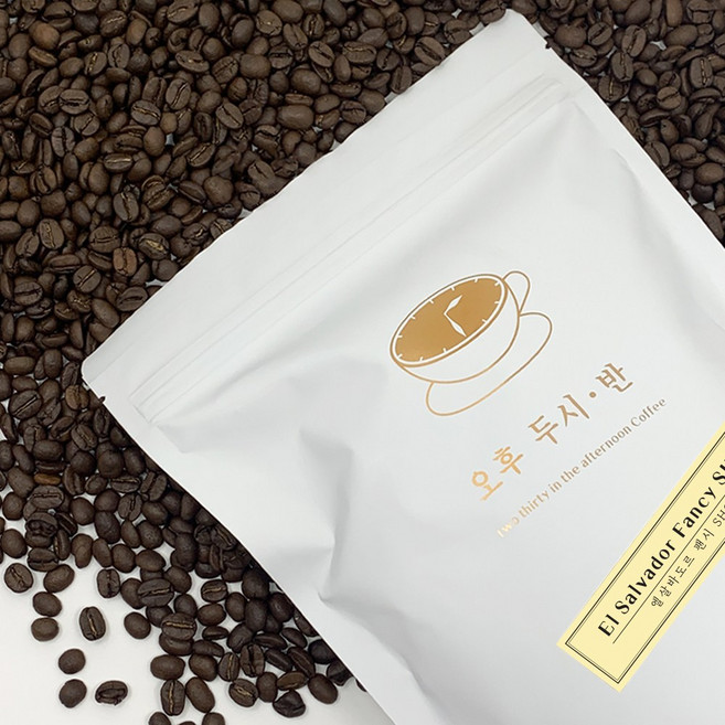 오후두시반 원두커피 엘살바도르 원두 팬시 SHG 500g, 1개, 홀빈(분쇄안함)