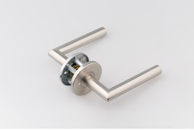 도무스 방문손잡이 907SS 문고리 방문고리 목문실린더, 1개