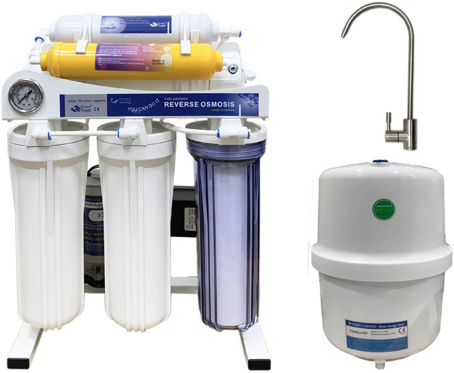 RO逆滲透淨水器 家用全自動五道過濾系統, 腳架款