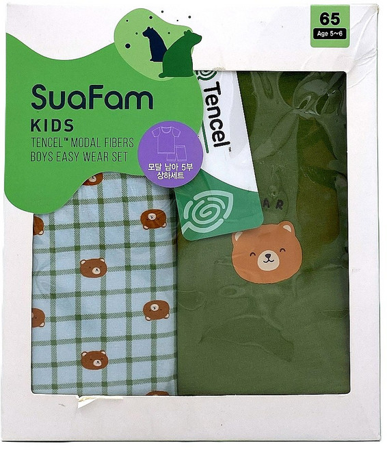 수아팜 아동 모달 5부 상하세트