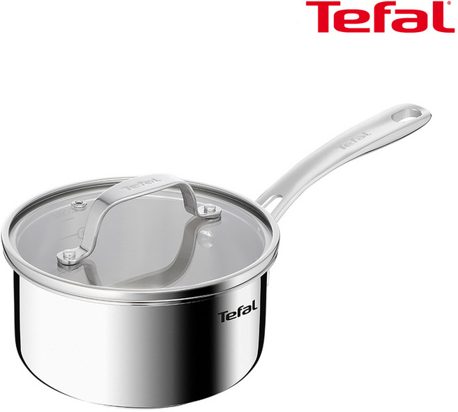 테팔 인덕션 퍼펙트 레지스트 편수냄비, 16cm, 스테인리스 스틸, 1개