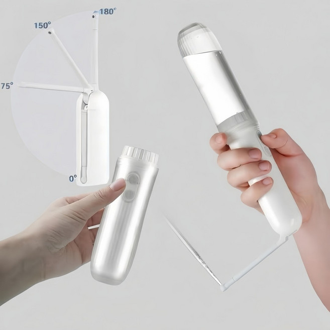 Mochae 휴대용비데 무선 외출 여행용 캠핑 수압조절 전동비데 이동식 세척기, 고객직접설치, SB-947
