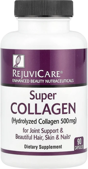 Rejuvicare 슈퍼 콜라겐 500mg 캡슐 90정, Rejuvicare슈퍼콜라겐500mg캡슐90정, 1개 - 쿠팡