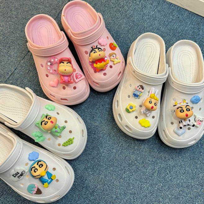 치지 입체 피규어 애니멀 감자 소년 신발꾸미기 세트