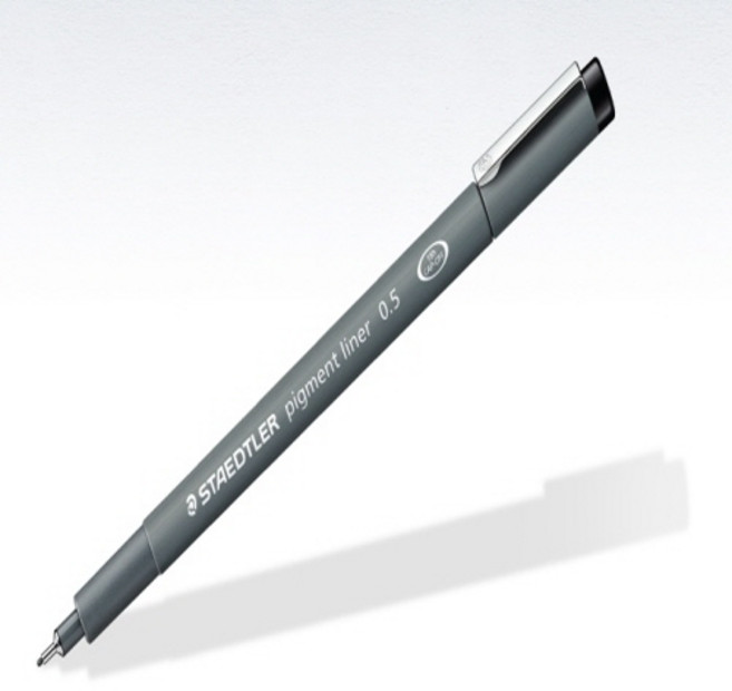 스테들러 308 피그먼트 라이너, 0.3mm, 1개, 1개, 0.3mm