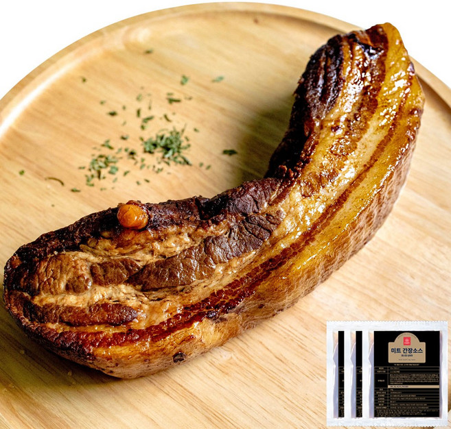 웅 한방 통삼겹 보쌈 수육, 400g, 3개