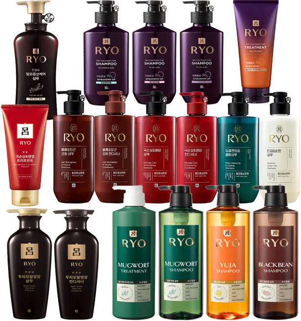 [려 탈모증상케어] 자양윤모 400ml x3개 /진결모 진생보 함초수 트리트먼트 택1, 1세트, 서울 석양 샴푸 2개+트리트먼트