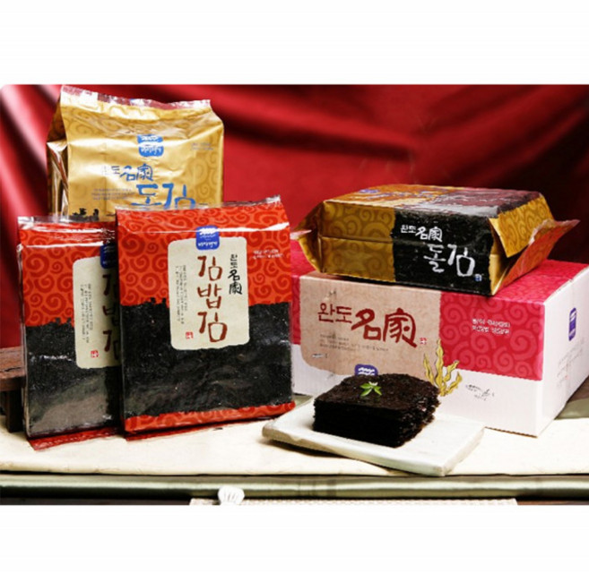 완도 맛있는 돌김 김밥김 선물세트, 1개