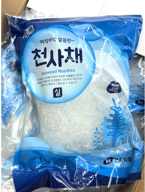 부광식품 천사채 실 (1kg 10개) 1박스, 10kg, 1개