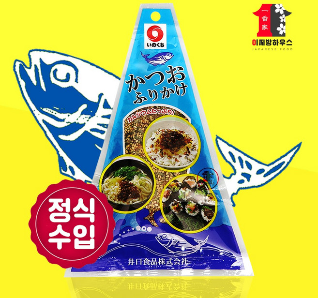 이노구치 가츠오 후리가케 50g 일본후리가께 주먹밥재료 밥가루 후리가께 오차즈케 초밥가루, 1개