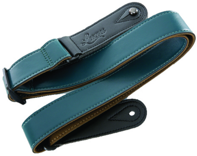 츄 우쿨렐레 스트랩 멜빵 16종, 3 루아우가죽스트랩(이쿠아그린), 1개