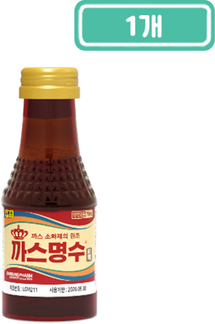 삼성제약 까스명수 골드, 75ml, 1개