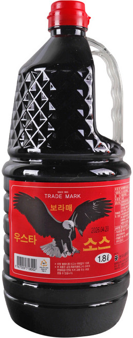 푸드올마켓_ 독수리 우스타소스 1.8L, 1개