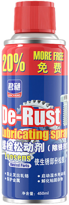 君馳 除鏽潤滑噴霧 450ml, 1箱