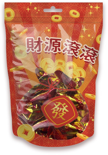 上福屋花生娃娃酥(糖心酥) 財源滾滾包裝 台灣傳統零食 酥脆香甜, 280g, 10個