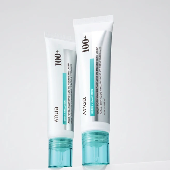 아누아 피디알엔 히알루론산 100 수분크림, 2개, 60ml - 쿠팡