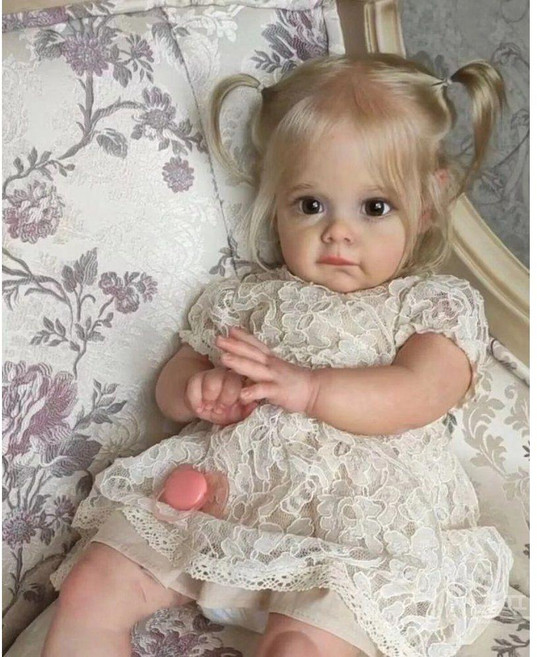 60CM 매기 수제 부드러운 실리콘 리얼 베이비돌 모형 인형