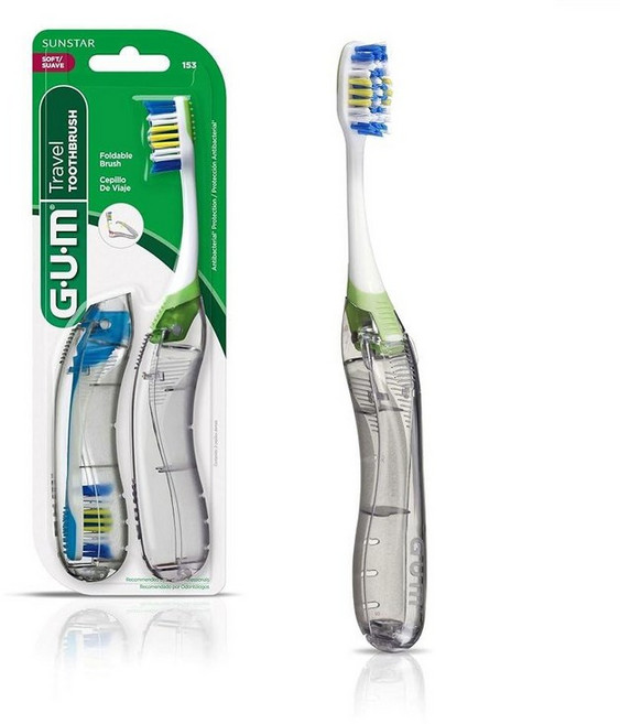 Gum 칫솔 여행용 접이식 부드러움 262070