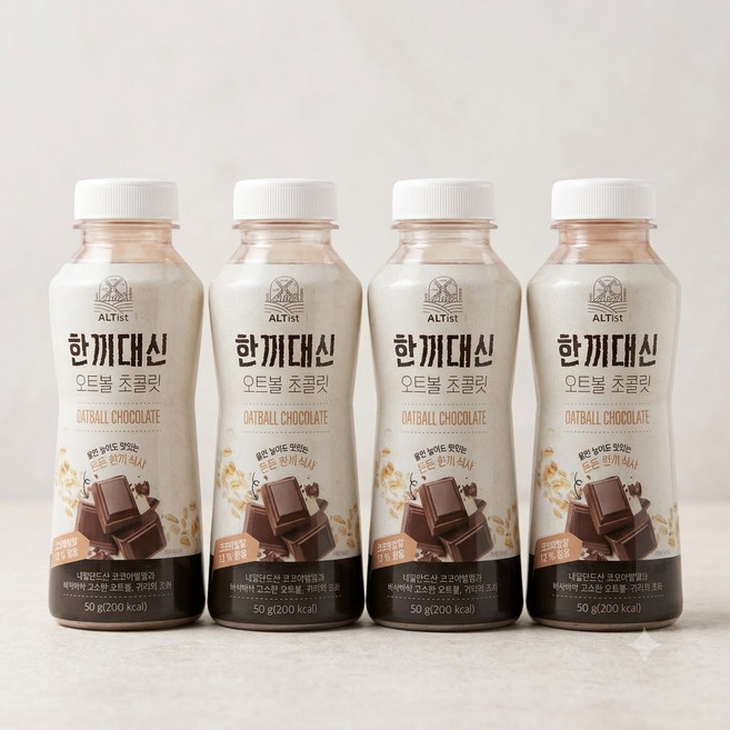 알티스트 한끼대신 오트볼 초콜릿 쉐이크, 50g, 24개