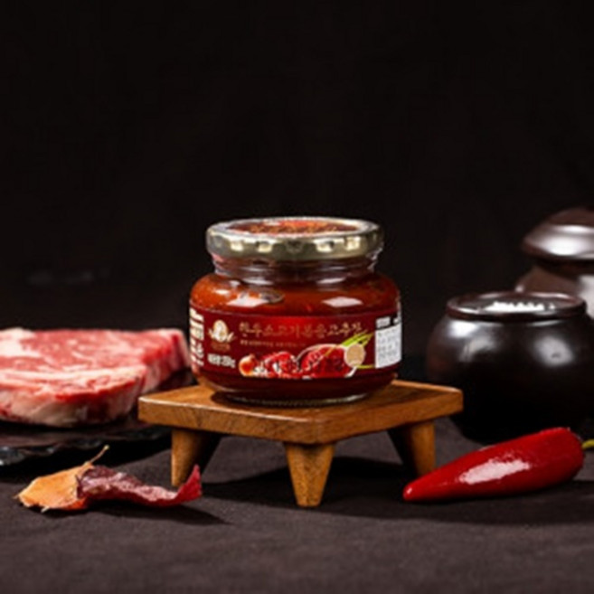 [식품명인 36-가호] 명인 조종현 한우 소고기 볶음 고추장, 1개