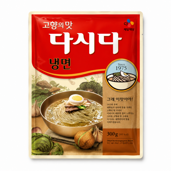 CJ 다시다 냉면 300g 냉면육수 물냉면 조미료, 1개