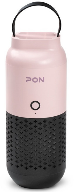 PON Air GO 차량용 공기 청정기 PA-100 휴대용 자동차 캠핑 악취 냄새 제거, 핑크