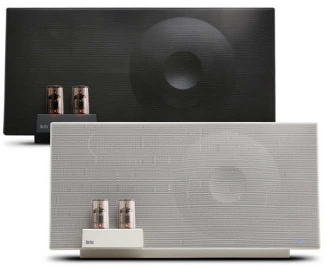 브리츠 Hi-Fi 진공관 블루투스 스피커, Vtube70, 화이트