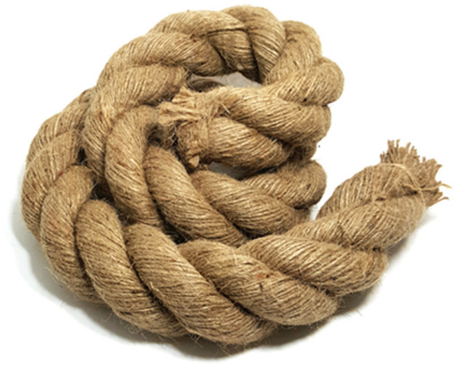 마끈 30 40 50 60mm 마사끈 마로프 밧줄 조경 인테리어로프 두꺼운 황마로프, 마30mm 50kg, 1개