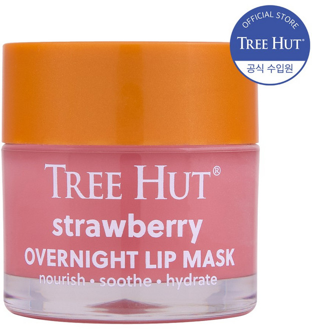 트리헛 오버나이트 립 마스크, 스트로베리, 17g, 1개