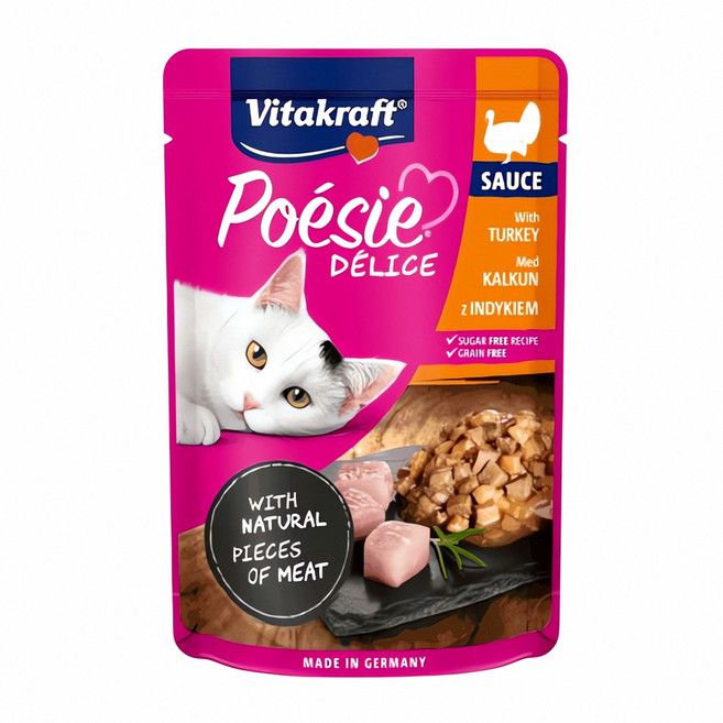 비타크래프트 포에시 델리스 소스 칠면조 85g, 1개