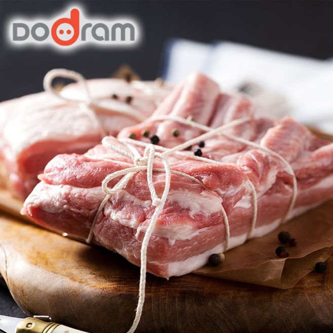 도드람한돈 삼겹살 보쌈용, 2개, 500g