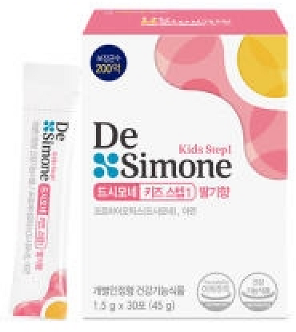 헥토헬스케어 드시모네 키즈 스텝1 딸기향, 1.5g