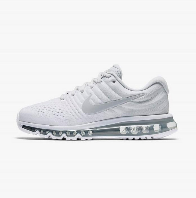 나이키 에어맥스 2017 트리플블랙 올검 러닝화 (증정품 수납백), 275, 849559-009(증정품 수납백)