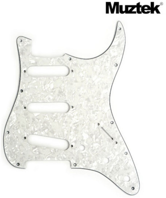 픽가드 MPG-62 SSS PWH 62 Vintage SSS White Pearl, 1개