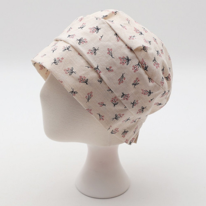 에스랑 세레나 면 순면 코튼 항암 여성 중년 엄마 할머니 비니 모자