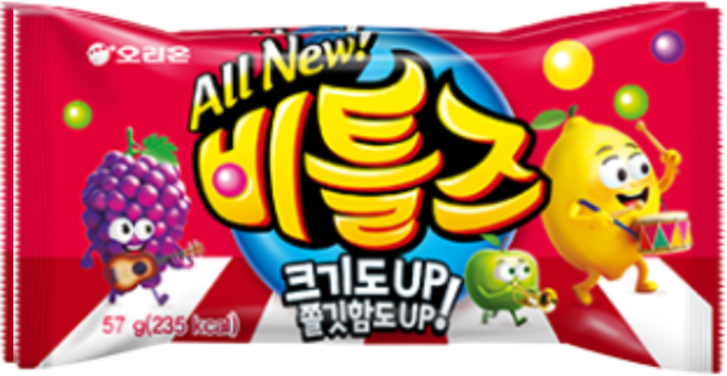 오리온 all new 비틀즈 57g, 6개