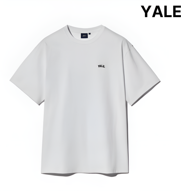[백화점상품] 예일 기본 반팔티 교복티 반티 흰티 화이트티 남녀공용