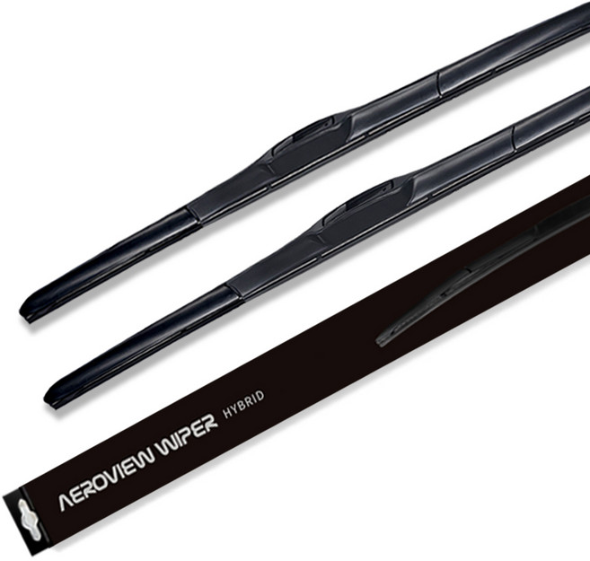 VIP 에어로뷰 와이퍼 2종세트 (운전석+조수석), 650mm