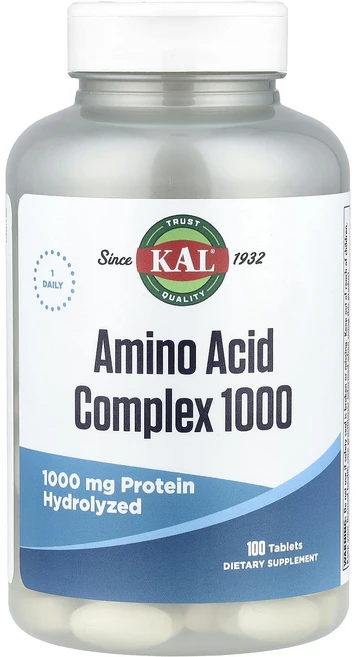 KAL 아미노산 복합체 1000 1000mg 100정, 6개 - 쿠팡