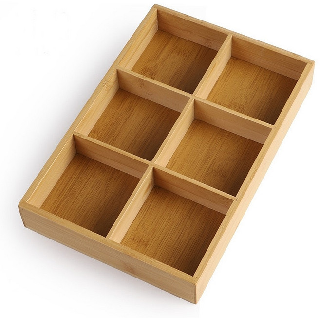 칸칸수납 대나무 소품보관함 소품정리함 4칸 6칸 9칸, 소품보관함_6칸, 아이보 소품보관함 6칸, 1개