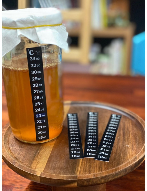 콤부차 스코비 온도계 측정기 막대형스트립 발효필수품, 1개