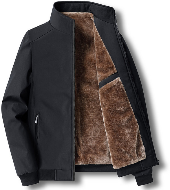 스타일닥터 남성 빅사이즈 자켓 가을 겨울 기모 두껍다 중년 점퍼