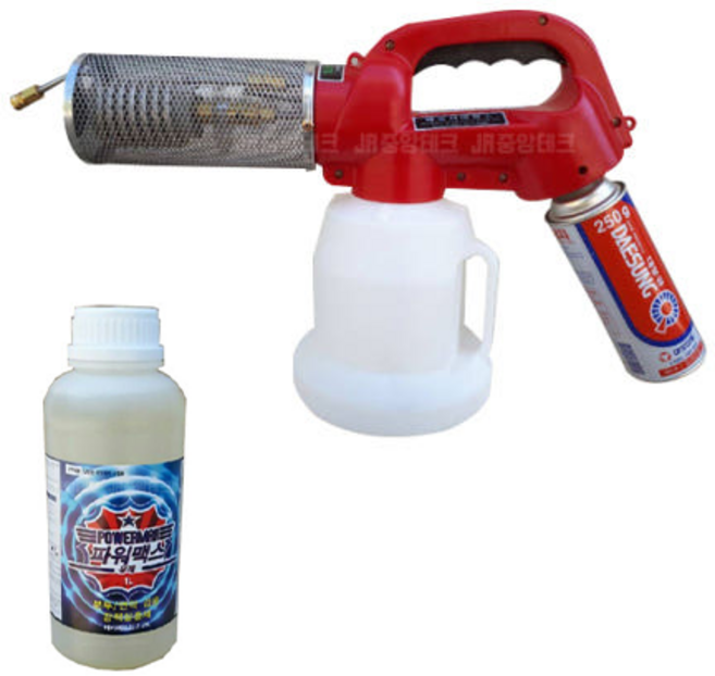 태흥방역기 소형 미니 연막소독기 TH-112 + 살충제 파워맥스 1000ml, 1개