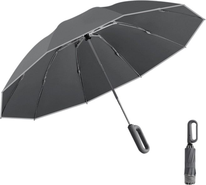 HANQI 反向自動環扣傘便攜折疊晴雨兩用傘