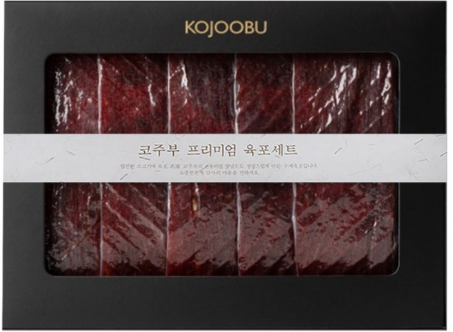 코주부 프리미엄 육포 + 쇼핑백 선물세트, 360g, 5세트