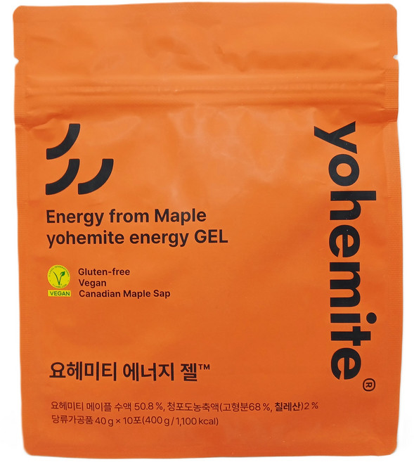 요헤미티 에너지젤 파워젤, 1개, 400g